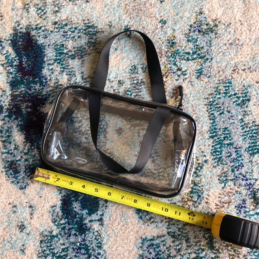 NWOT!! Super sturdy clear stadium bag!
